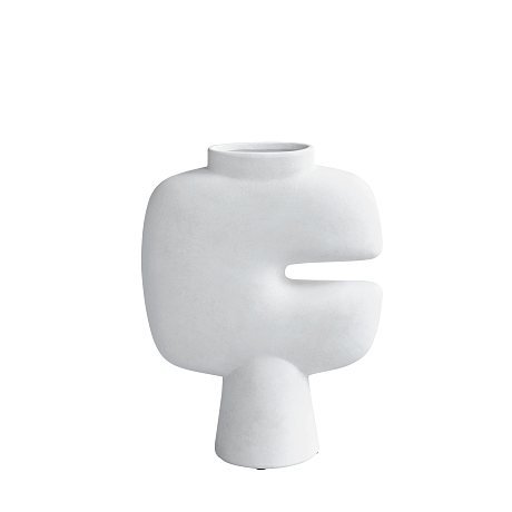 Ваза Tribal Vase, Medio - Bone White